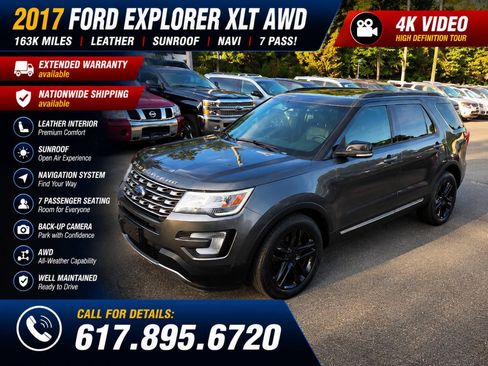 Used 2017 Ford Explorer XLT w/ Equipment Group 202A AWD/4WD image 1