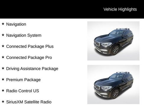 Used 2020 BMW X3 xDrive30i w/ Premium Package AWD/4WD image 8