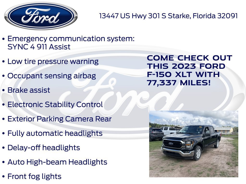 Certified 2023 Ford F150 XLT RWD image 22