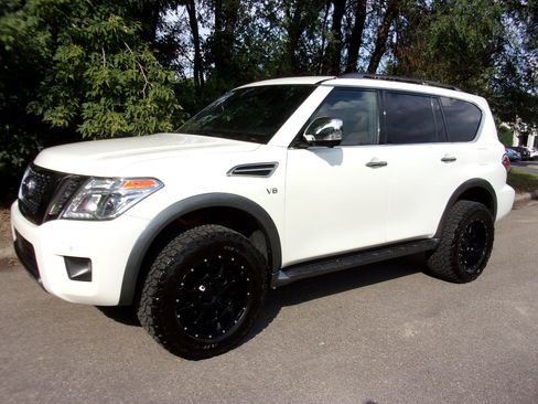 Used 2018 Nissan Armada Platinum w/ Captain Seat Package image 1