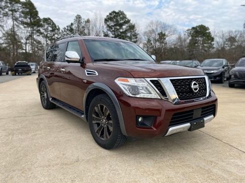 Used 2017 Nissan Armada Platinum w/ Captain Seat Package image 2