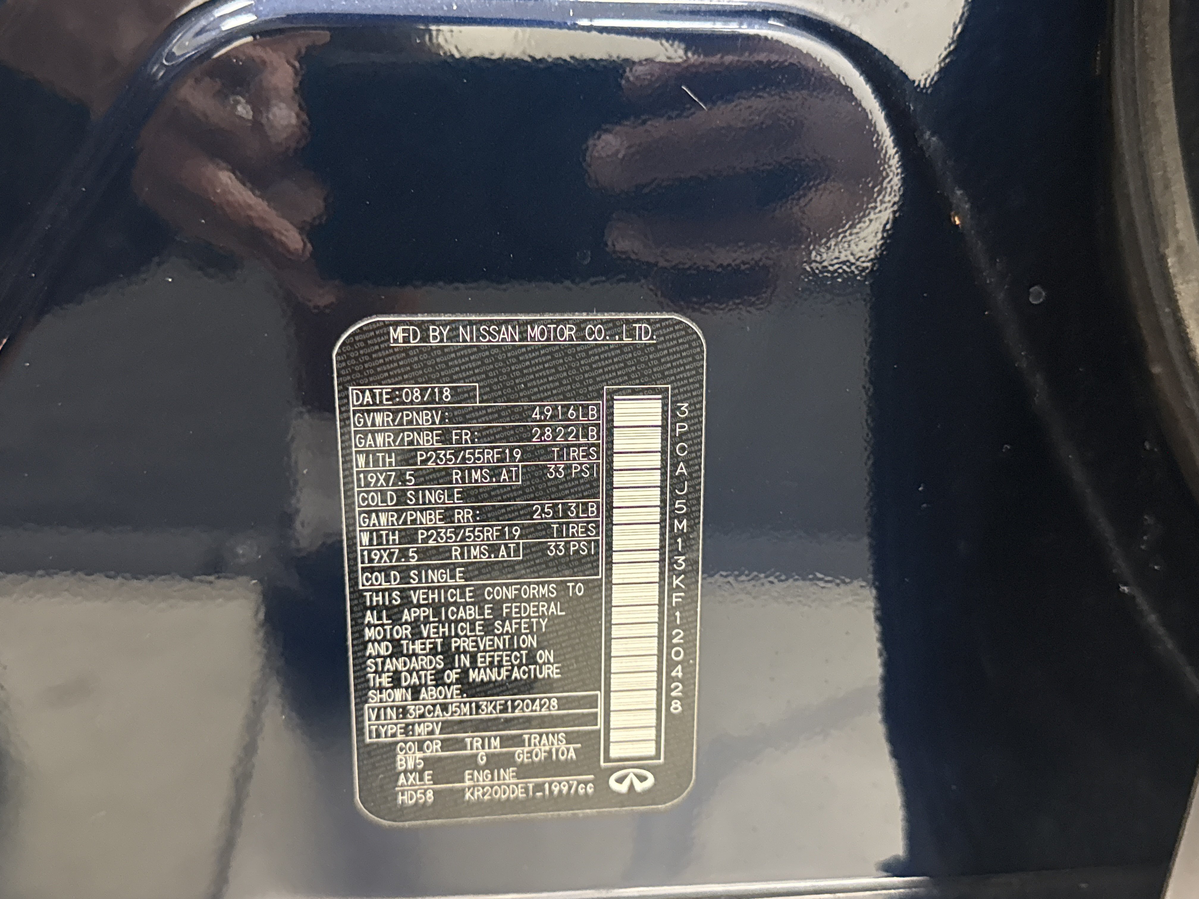 Used 2019 INFINITI QX50 FWD image 28