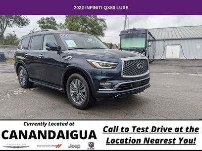 Used 2022 INFINITI QX80 Luxe w/ Cargo Package