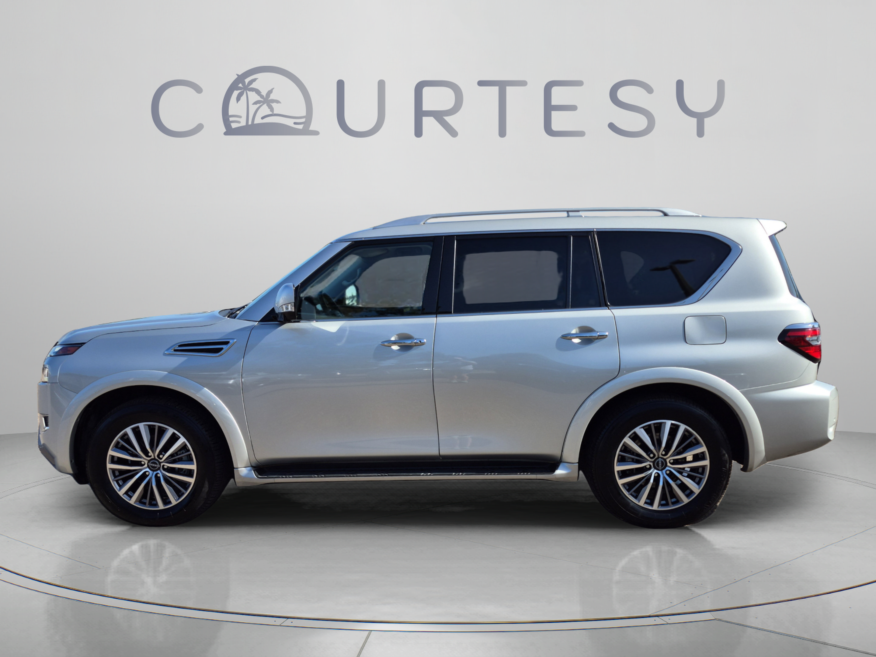 Certified 2024 Nissan Armada SL w/ Captain's Chairs Package RWD image 2