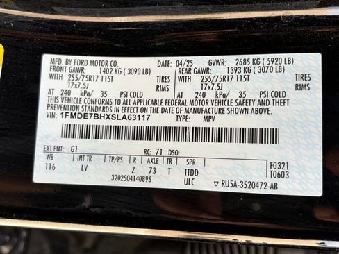 Used 2025 Ford Bronco Big Bend AWD/4WD image 36