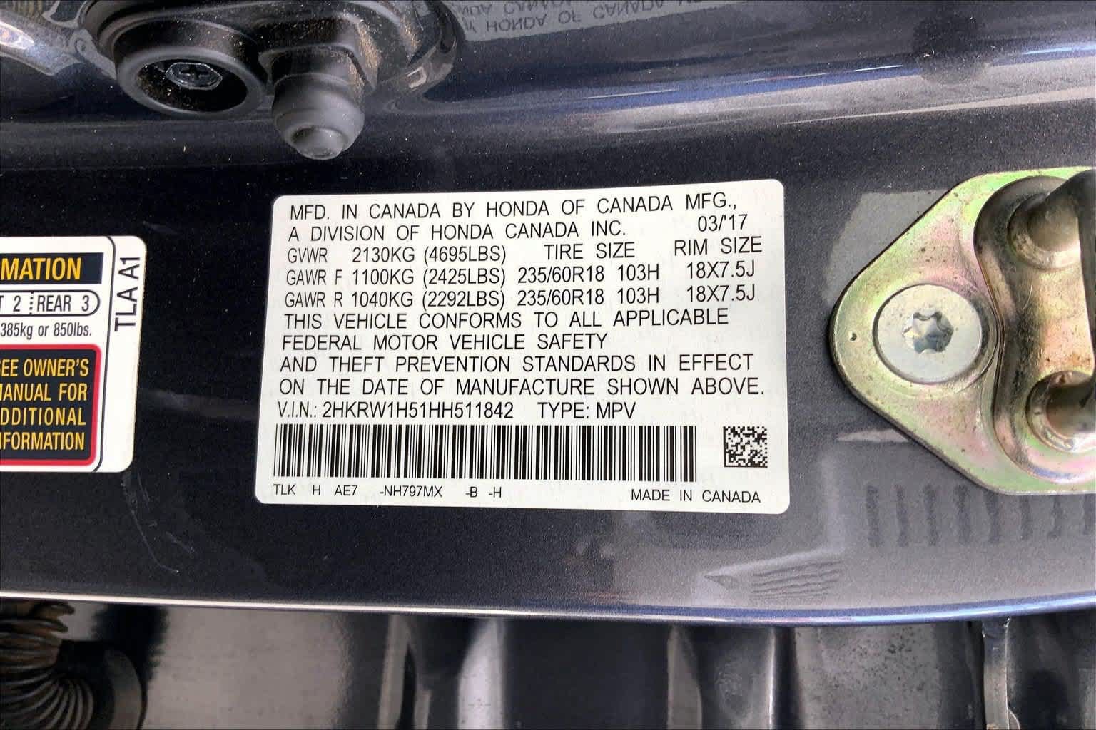 Used 2017 Honda CR-V EX image 20