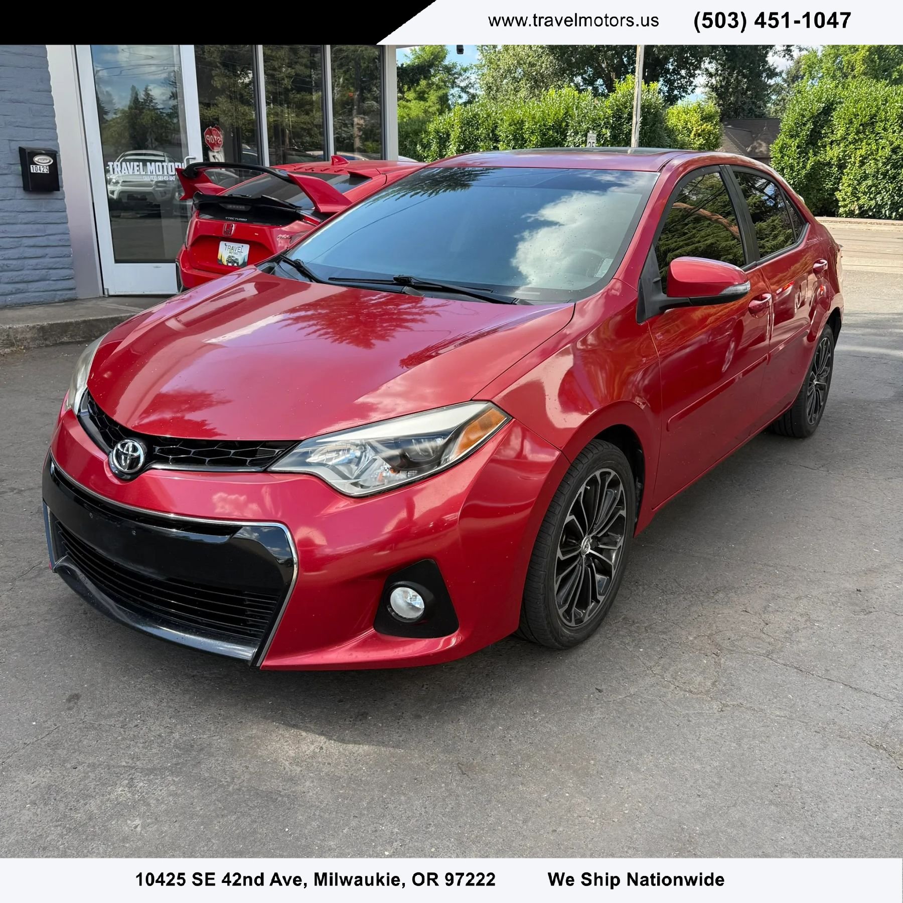 Used 2014 Toyota Corolla S FWD image 3