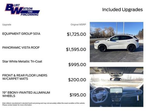 New 2025 Ford Escape ST-Line Elite w/ Equipment Group 501A image 4