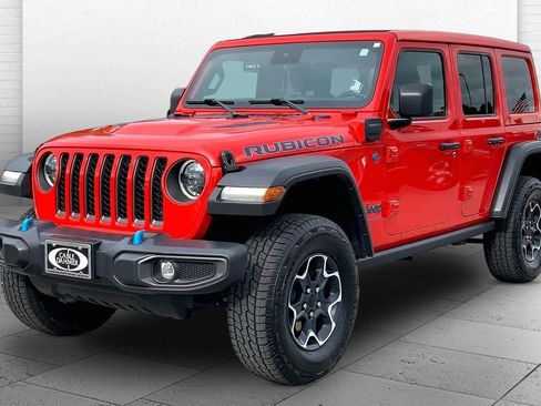 Used 2023 Jeep Wrangler Unlimited Rubicon 4xe w/ Safety Group AWD/4WD image 10