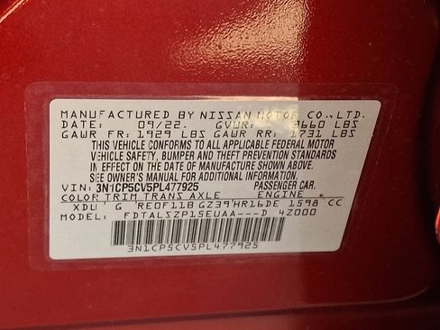 Used 2023 Nissan Kicks SV w/ Exterior Package FWD image 27