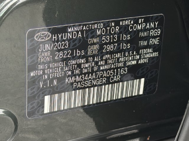 Used 2023 Hyundai Ioniq 6 SEL w/ Cargo Package RWD image 38