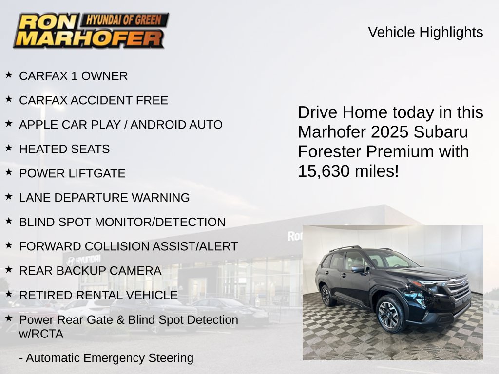 Used 2025 Subaru Forester Premium AWD/4WD image 14