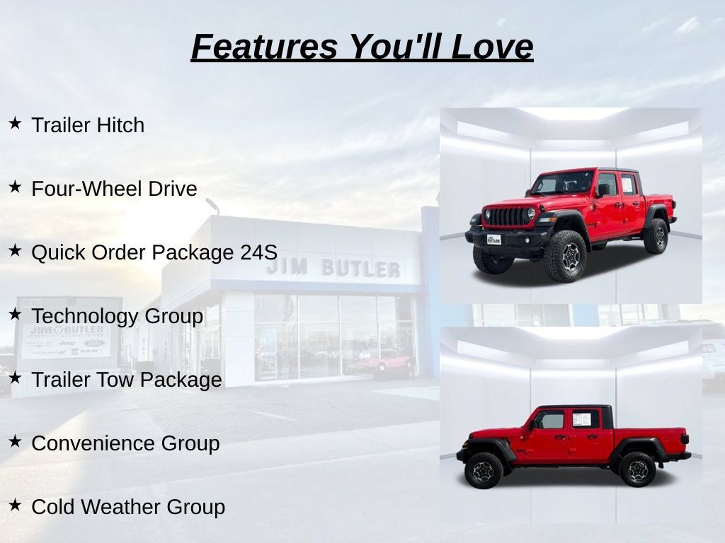 Used 2020 Jeep Gladiator Sport w/ Quick Order Package 24S AWD/4WD image 16