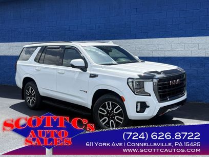 Used 2021 GMC Yukon AT4 w/ Rear Media and Nav Package