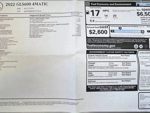 Used 2022 Mercedes-Benz Maybach GLS 600 4MATIC image 37