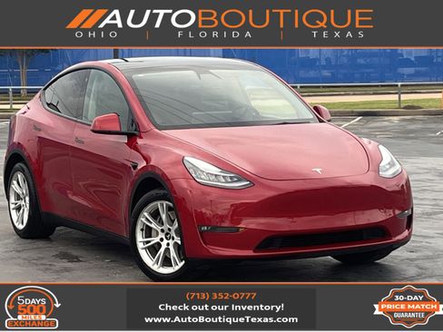 Used 2021 Tesla Model Y Long Range AWD/4WD image 1