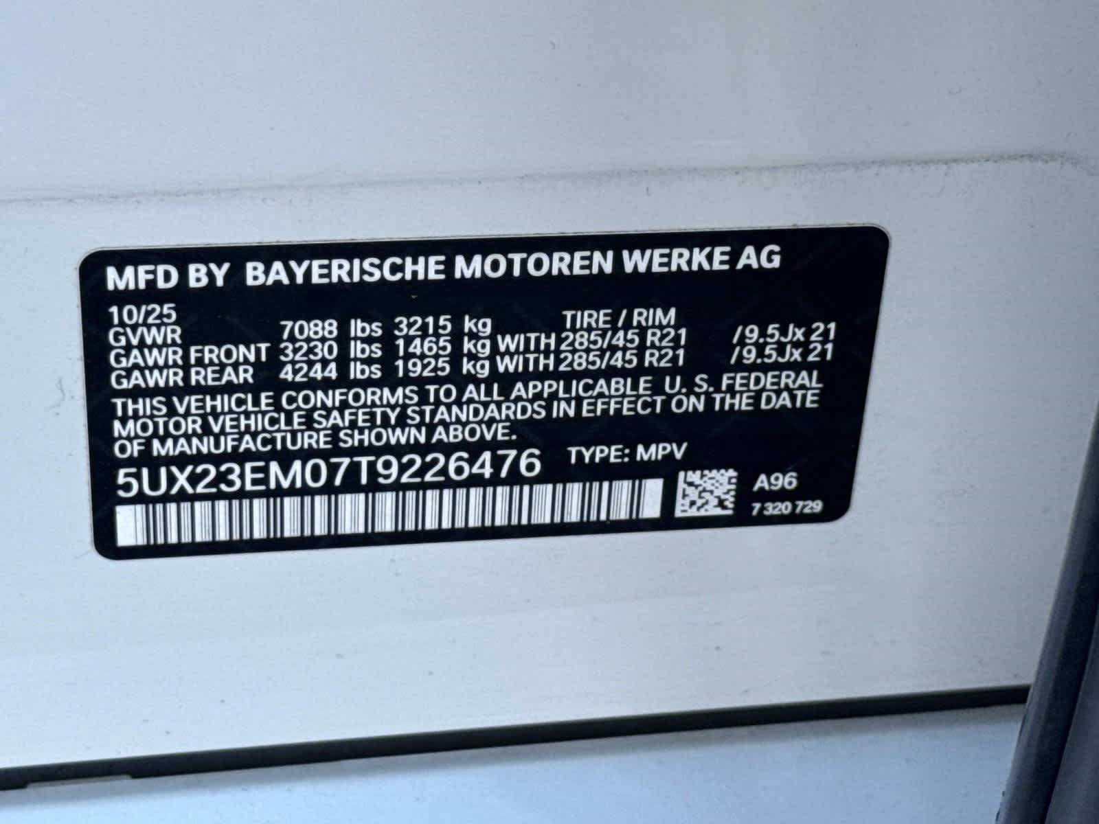 Used 2026 BMW X7 xDrive40i w/ M Sport Package AWD/4WD image 30