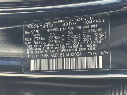 New 2026 Hyundai Tucson Blue SE AWD/4WD image 33