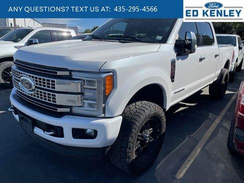 Used 2017 Ford F350 Platinum w/ FX4 Off-Road Package AWD/4WD image 2
