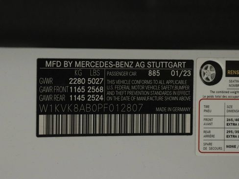 Certified 2023 Mercedes-Benz SL 55 AMG 4MATIC image 16