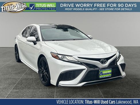 Used 2021 Toyota Camry XSE w/ Navigation Package image 1