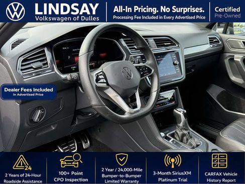Certified 2022 Volkswagen Tiguan SE R-Line AWD/4WD image 12