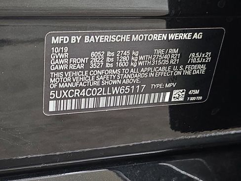 Used 2020 BMW X5 sDrive40i w/ M Sport Package RWD image 34