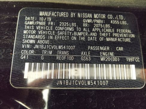 Used 2020 Nissan Rogue Sport S image 33