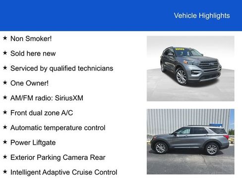 Used 2023 Ford Explorer XLT w/ Equipment Group 202A AWD/4WD image 2