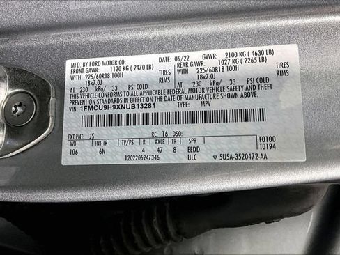Used 2022 Ford Escape SEL AWD/4WD image 32