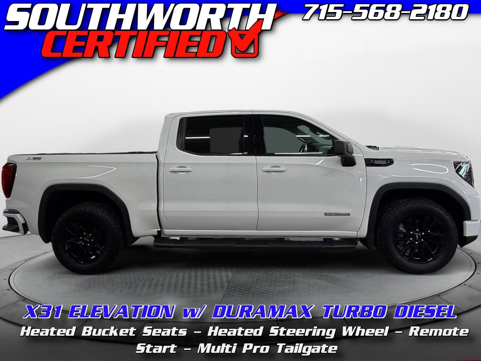 Used 2024 GMC Sierra 1500 Elevation w/ X31 Off-Road Package AWD/4WD image 1