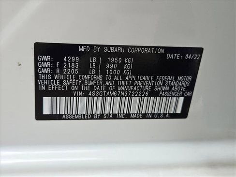 Used 2022 Subaru Impreza 2.0i Sport AWD/4WD image 24