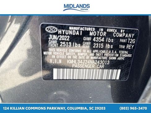 Used 2022 Hyundai Sonata Limited FWD image 40