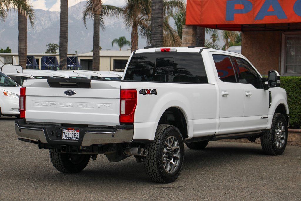 Used 2021 Ford F350 Lariat w/ Lariat Ultimate Package AWD/4WD image 12
