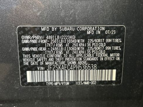 Used 2023 Subaru Forester Premium image 33