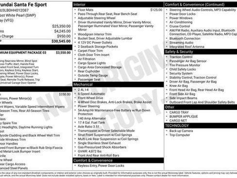 Used 2017 Hyundai Santa Fe Sport FWD image 21