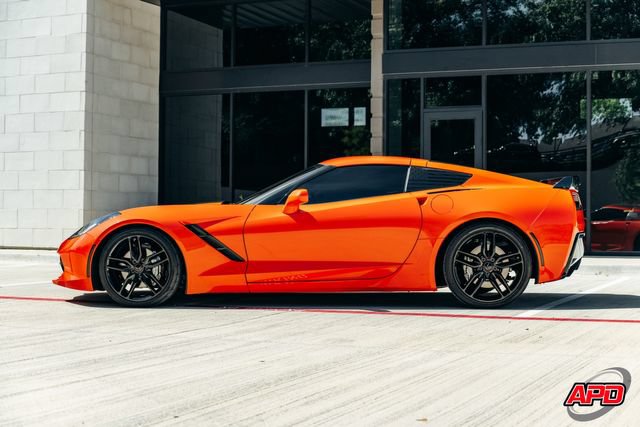 Used 2019 Chevrolet Corvette Stingray Coupe w/ Carbon Flash Badge Package RWD image 13