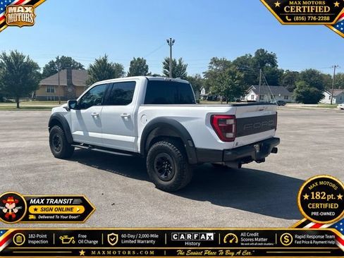 Used 2023 Ford F150 Raptor w/ Blue Interior Package AWD/4WD image 5
