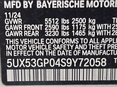 Certified 2025 BMW X3 xDrive30i w/ Convenience Package image 23