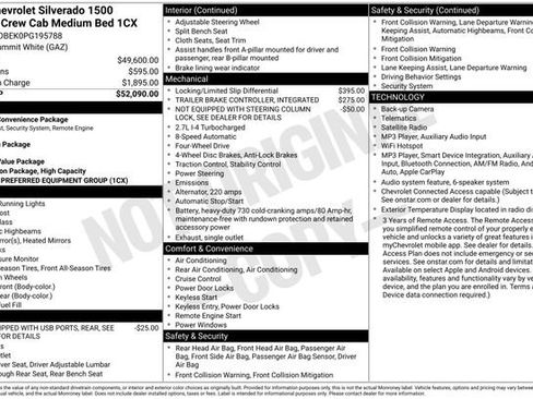 Used 2023 Chevrolet Silverado 1500 Custom AWD/4WD image 1