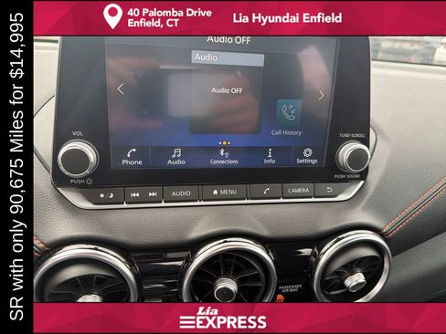 Used 2022 Nissan Sentra SR w/ Electronics Package FWD image 18