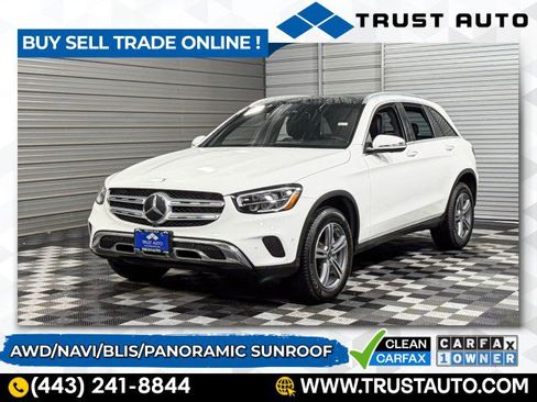 Used 2022 Mercedes-Benz GLC 300 300 4MATIC AWD SUV image 1