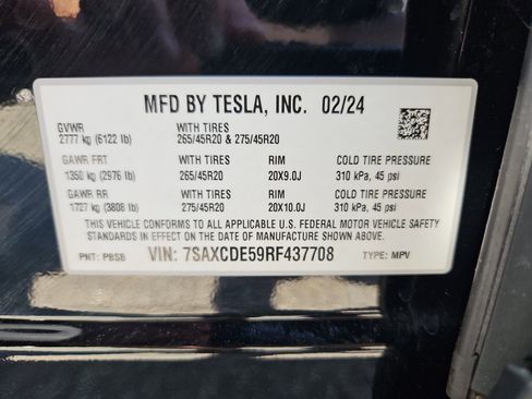 Used 2024 Tesla Model X AWD/4WD image 28
