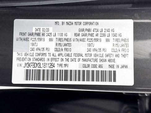 Used 2020 MAZDA CX-5 Grand Touring w/ GT Premium Package AWD/4WD image 41