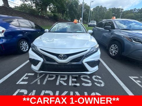 Used 2021 Toyota Camry XSE w/ Navigation Package FWD image 1
