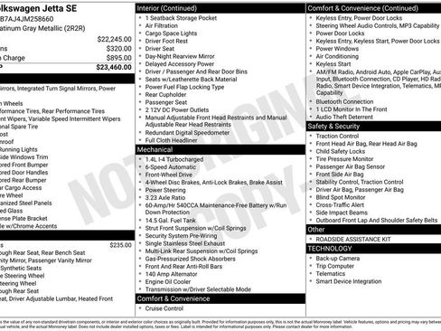 Used 2018 Volkswagen Jetta SE FWD image 22