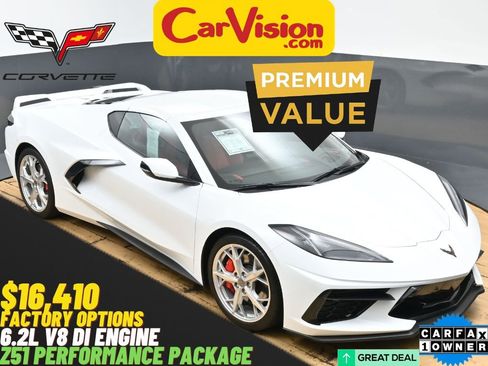 Used 2023 Chevrolet Corvette Stingray Preferred Cpe w/ Z51 Performance Package RWD image 1