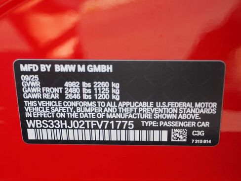 Used 2026 BMW M3 Competition w/ Executive Package image 30