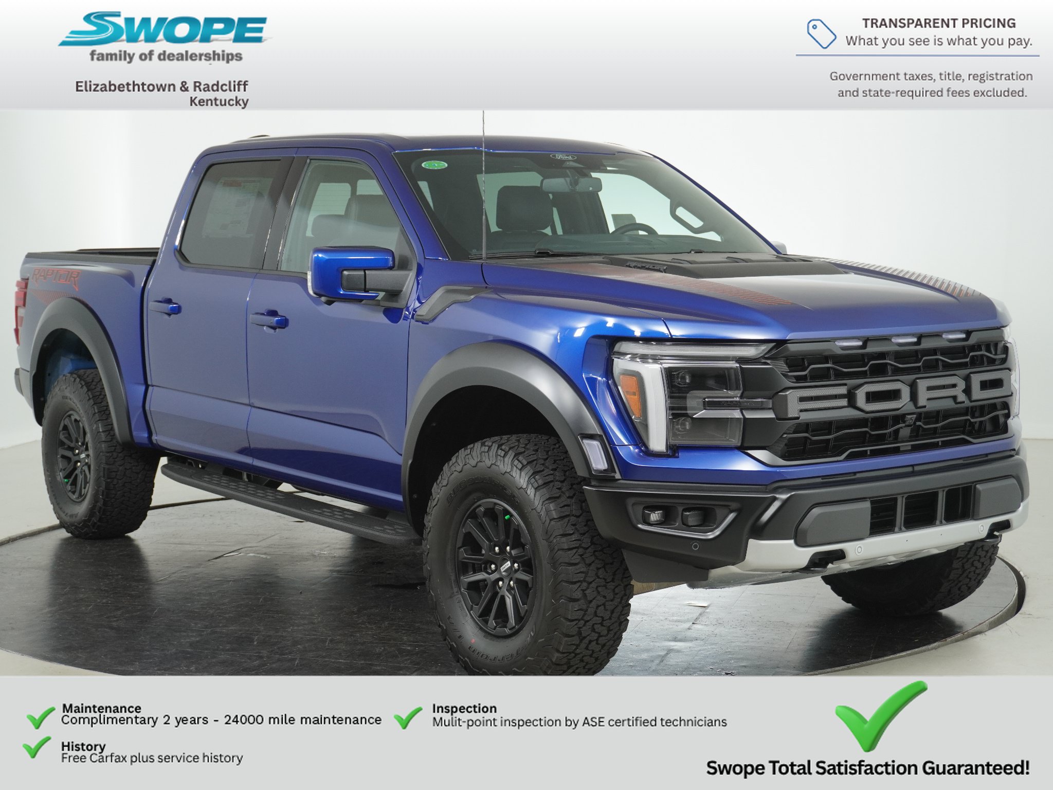 New 2026 Ford F150 Raptor AWD/4WD image 1