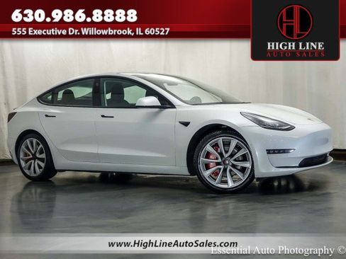 Used 2019 Tesla Model 3 Long Range AWD/4WD image 1